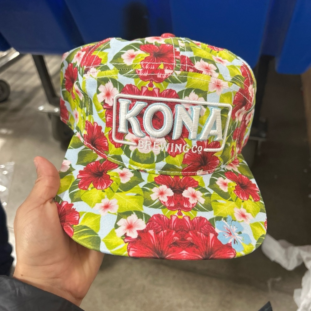 Kona Brewing Co Floral Cap